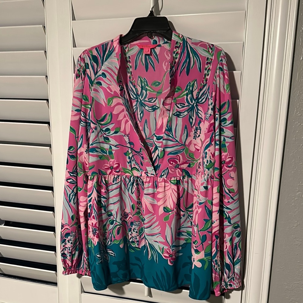Lily Pulitzer Flowy Blouse